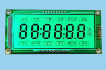 Reasons for unclear display of LCD segment code screen